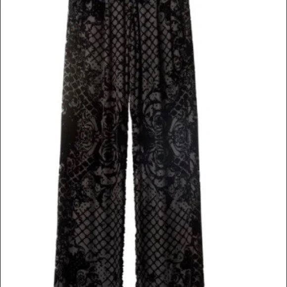 Balmain x H&M Velvet Trouser. Women's Size 6 - Picture 1 of 4